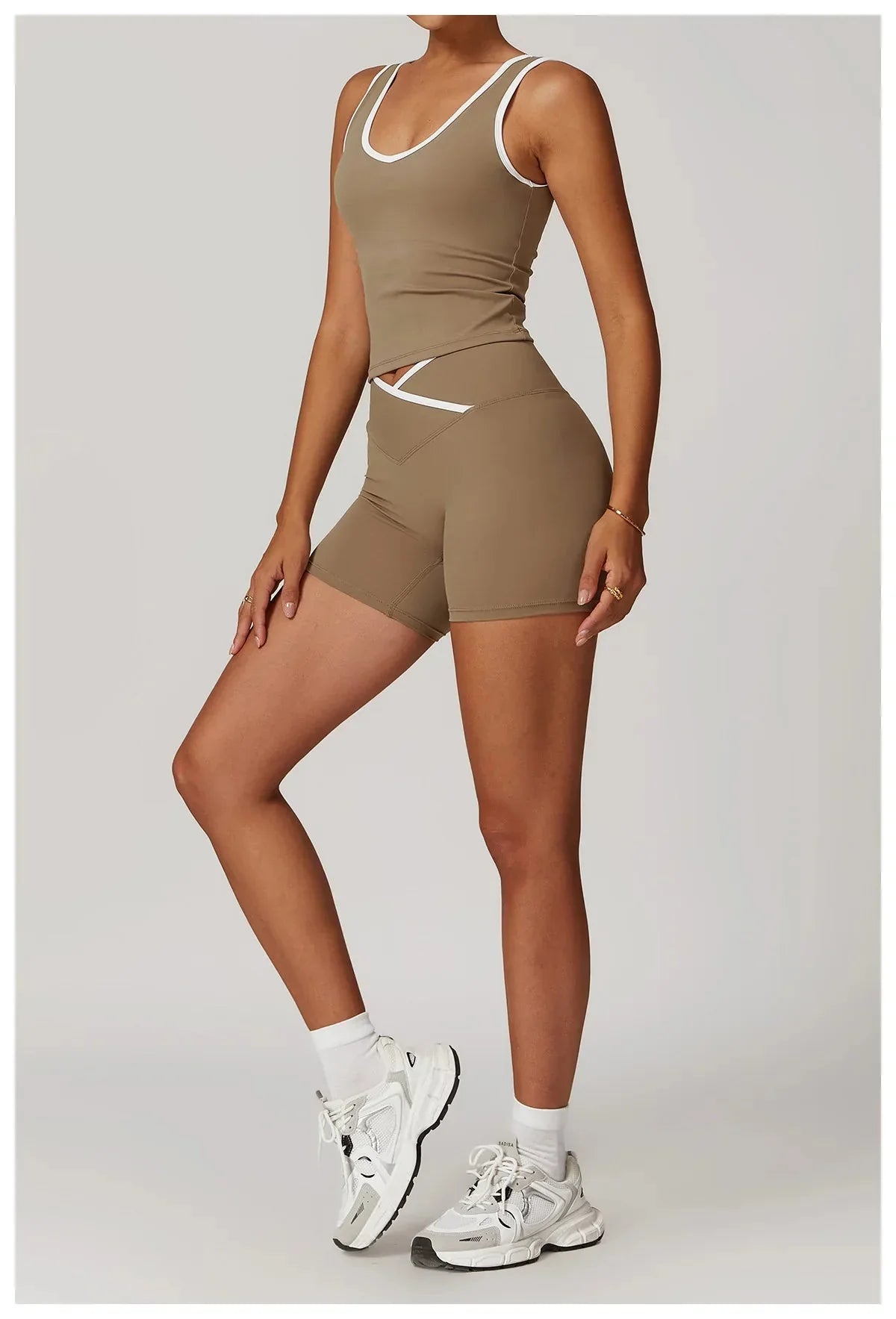 Ultimate Myriad Gym Set - Stylish Shorts & Comfortable Top Combo