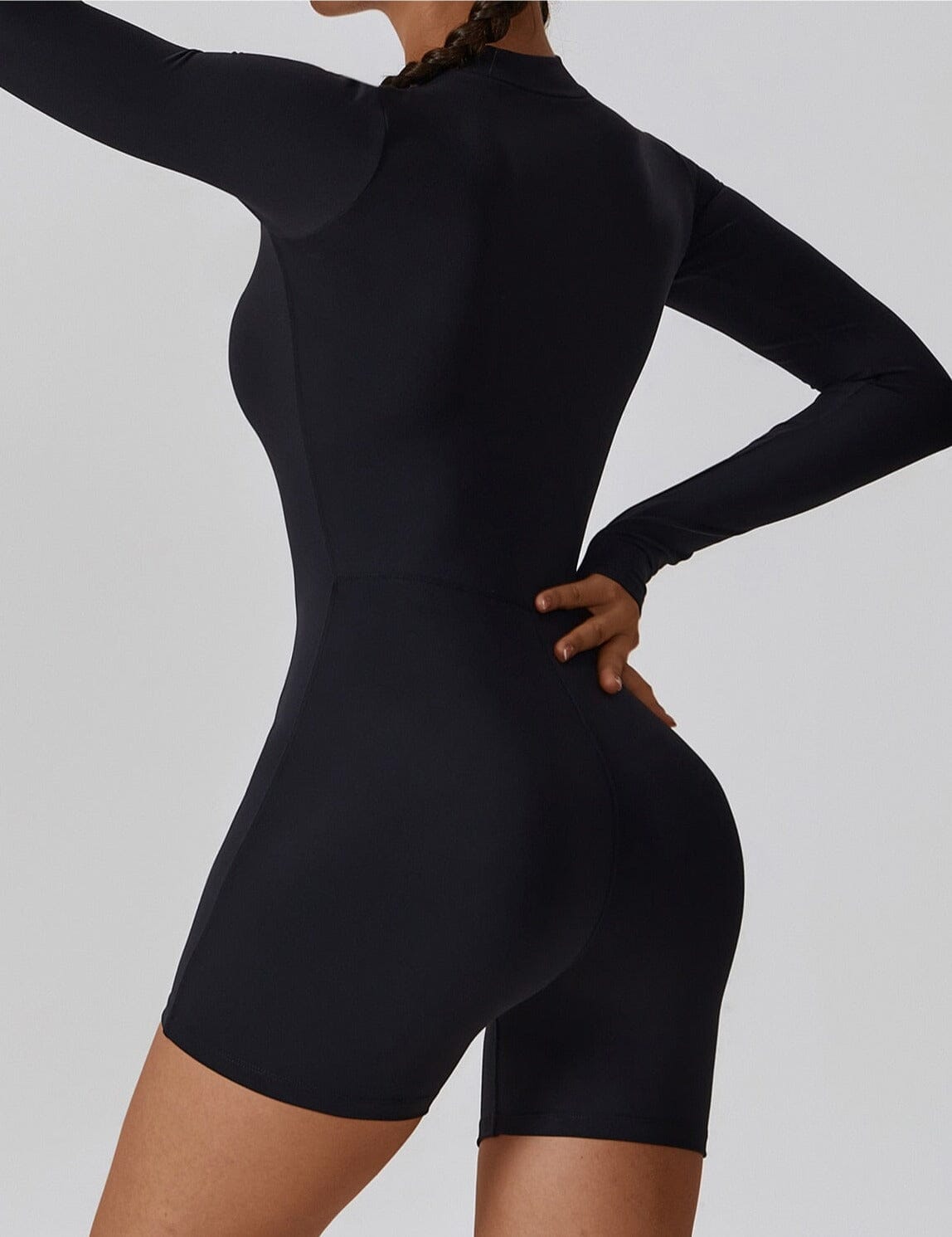 Chic Element Zip-Up Jumpsuit for Effortless Style