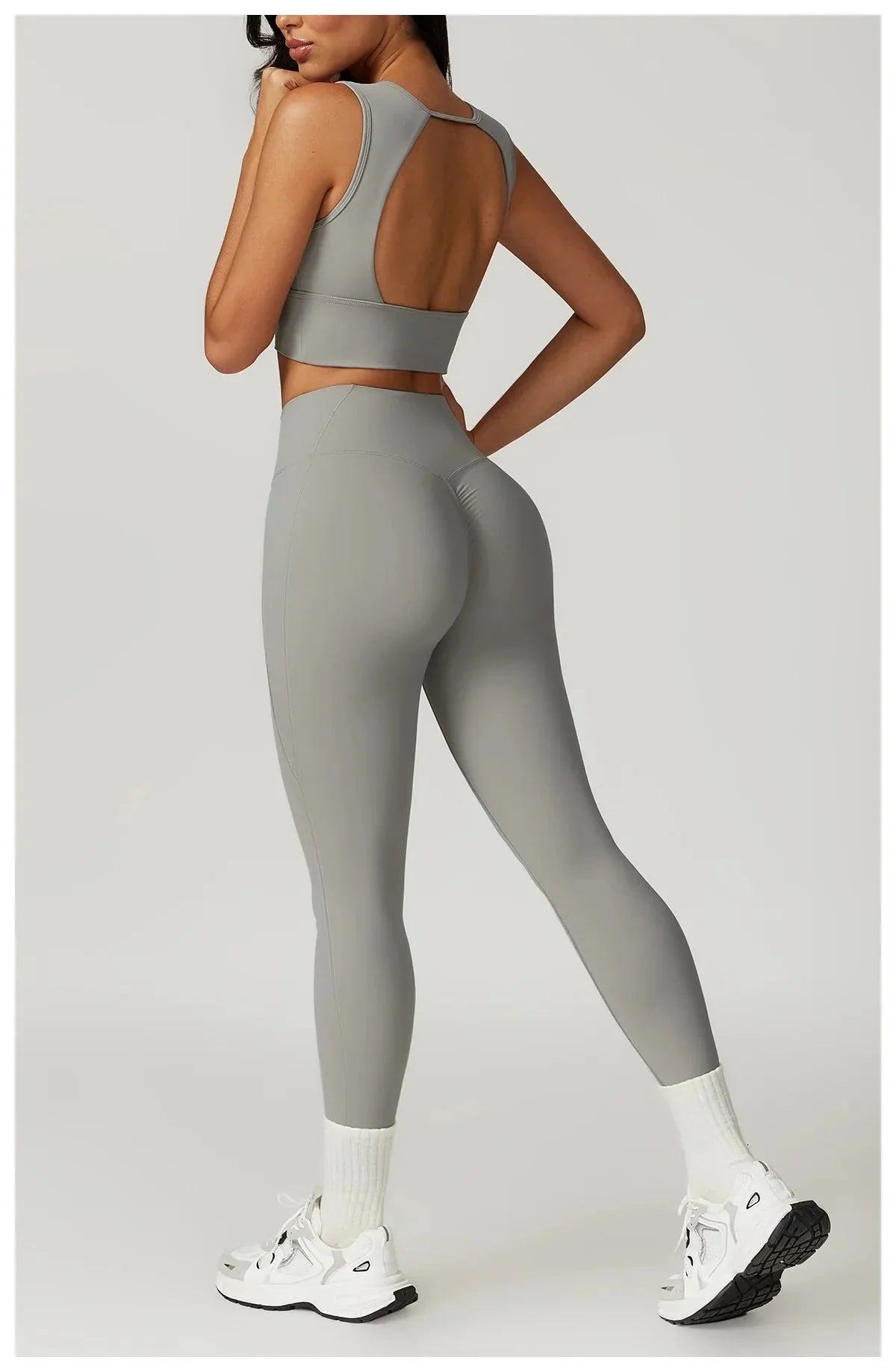 Elevate Your Game: Backless Performance Leggings & Top Set