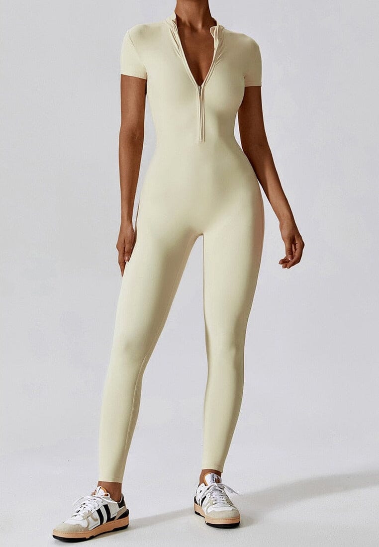 Blissful Breeze Short Sleeve Jumpsuit
