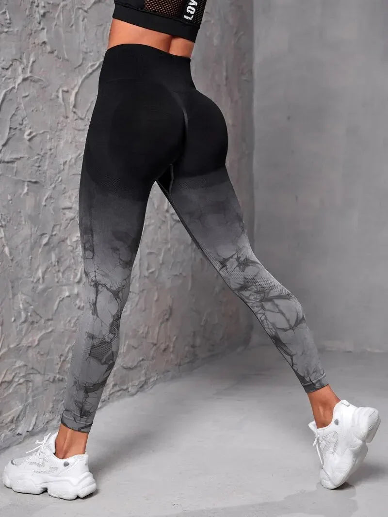 Vibrant Tie Dye Seamless Leggings for Ultimate Comfort and Style