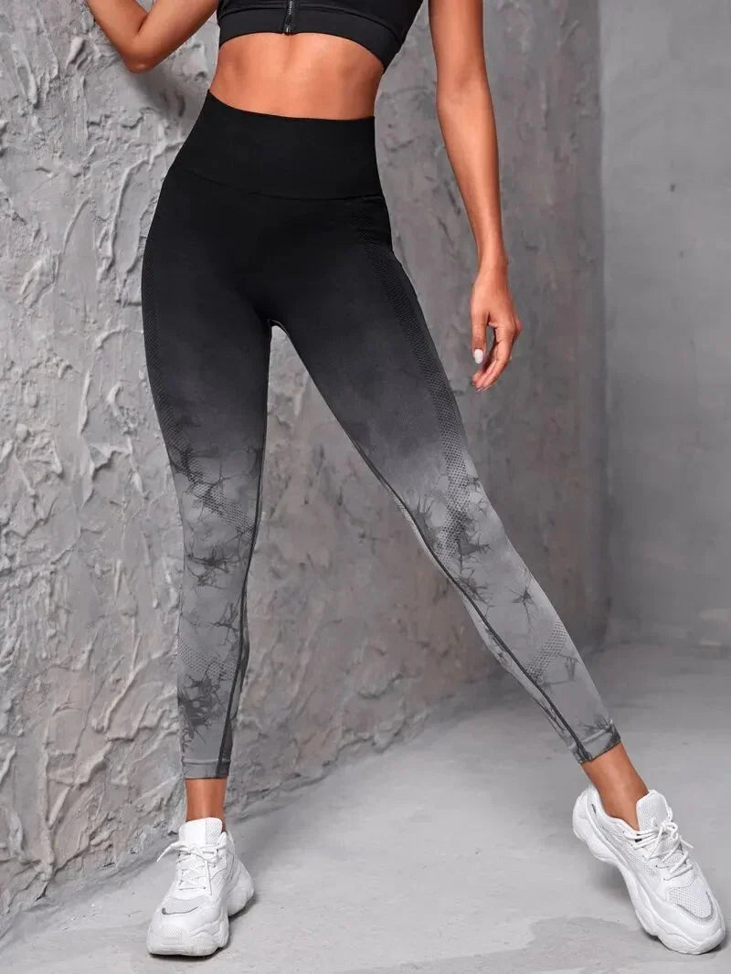 Vibrant Tie Dye Seamless Leggings for Ultimate Comfort and Style