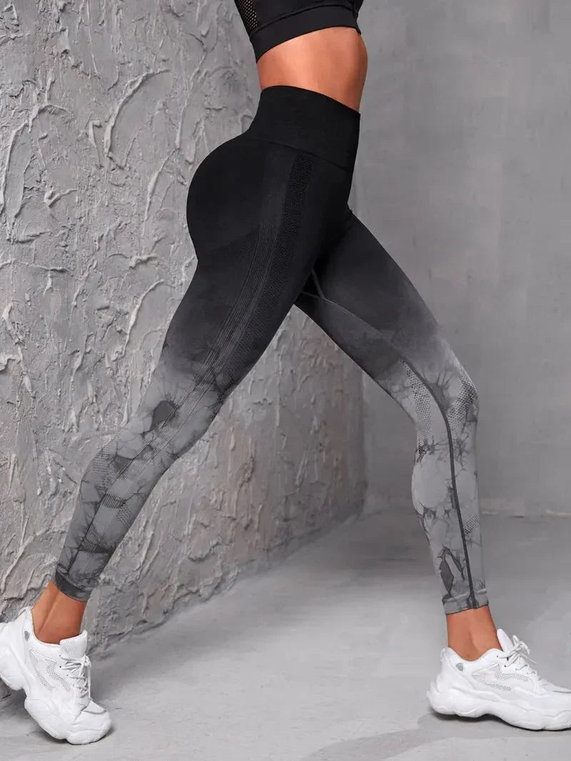 Vibrant Tie Dye Seamless Leggings for Ultimate Comfort and Style