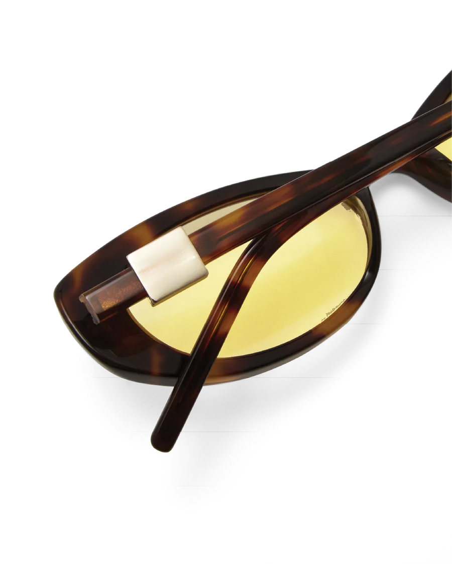 Olivia - Havana Tort-Yellow