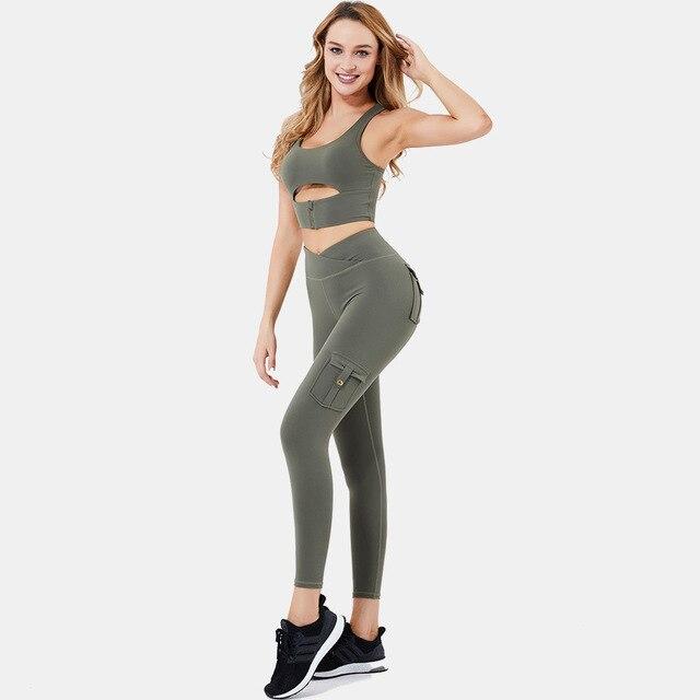 Elevate Your Style: Lift-Up Pocket Leggings