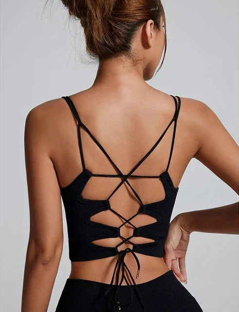 Mesmerizing Criss-cross Sports Bra