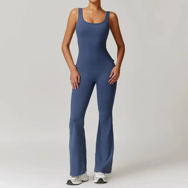 Chic & Stylish Flared Pocket Jumpsuit