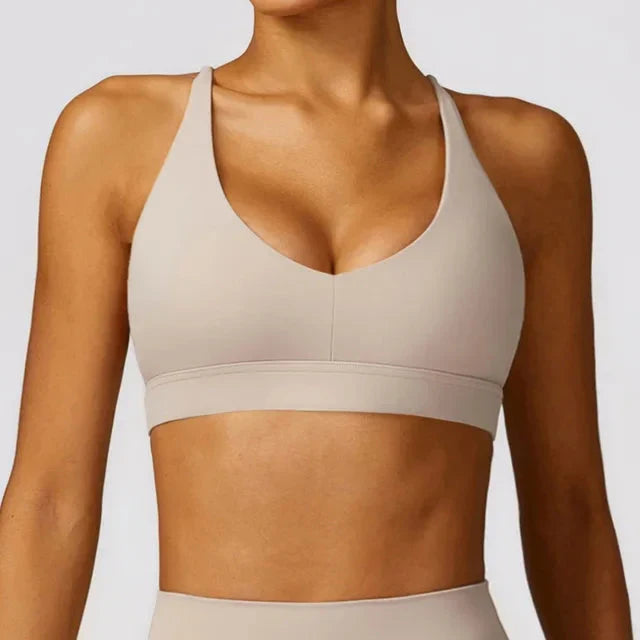 Elevate Your Workout with the Reflex Cross-Back Sports Bra