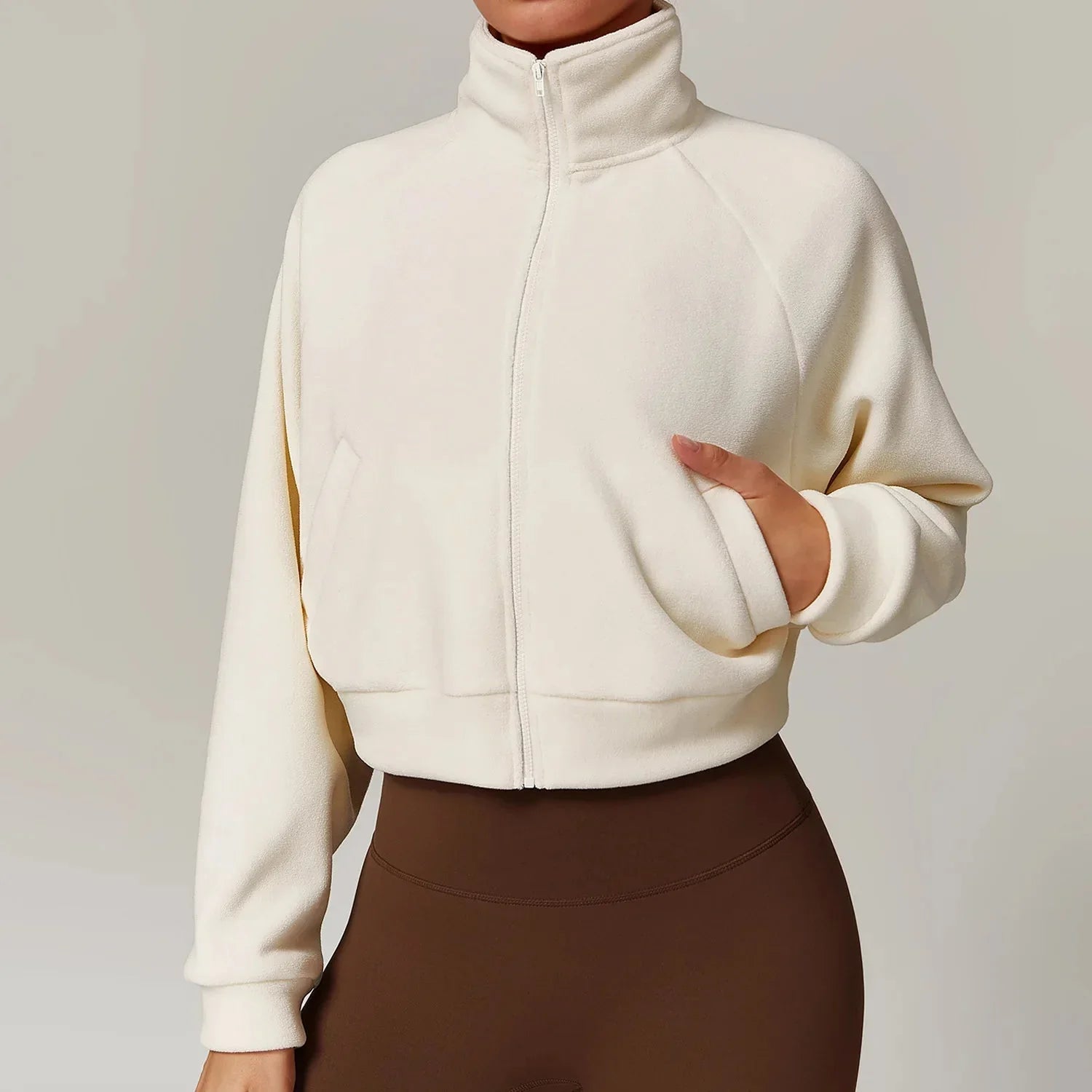 Effortlessly Cool Zip-Up Jacket