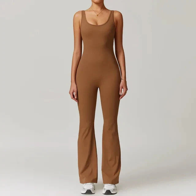 Chic & Stylish Flared Pocket Jumpsuit