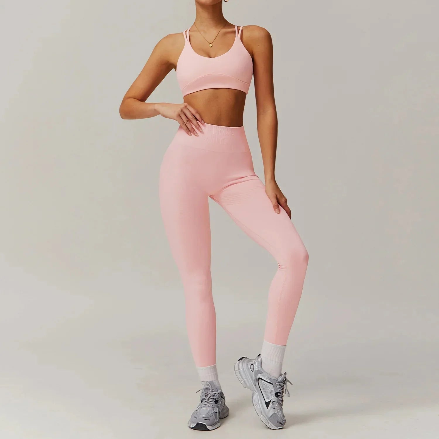 Personalized Engraved Gym Set - Stylish Leggings & Top Combo