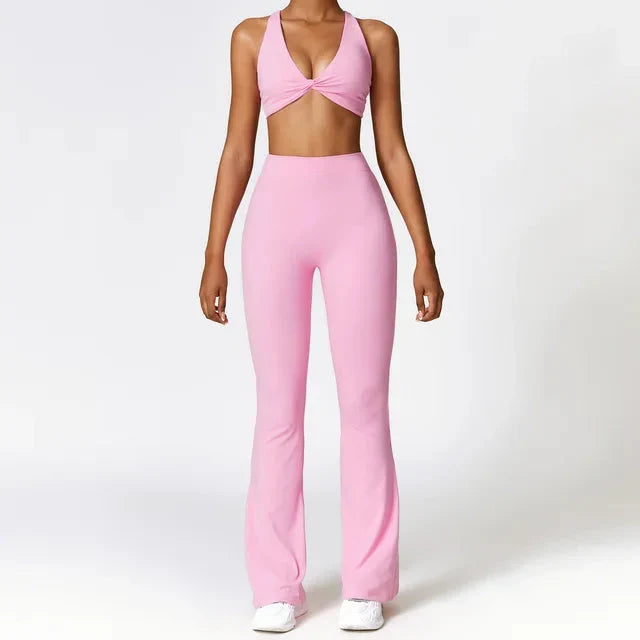 Elevate Your Workout with Our Stylish Redemption Gym Set: Leggings and Top!
