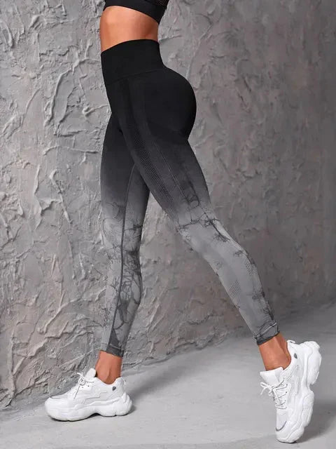 Vibrant Tie Dye Seamless Leggings for Ultimate Comfort and Style