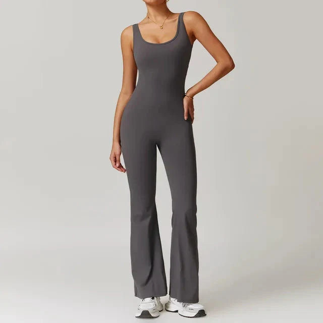Chic & Stylish Flared Pocket Jumpsuit