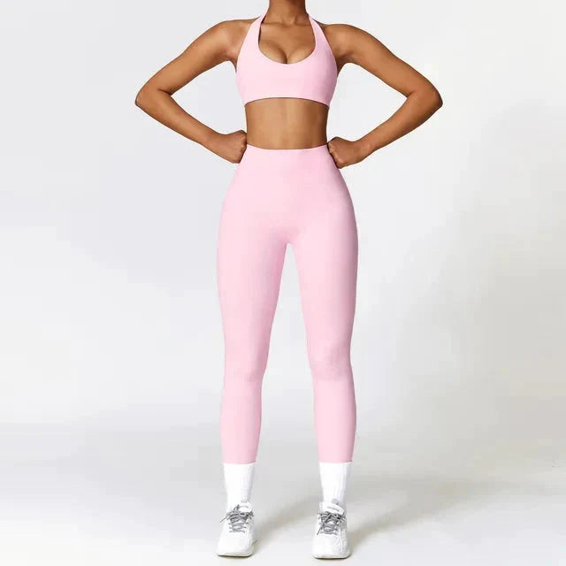Enchanting Mystic Vest Activewear Set - Stylish Leggings & Matching Top